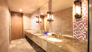 ファミリー プレジャールーム (洗い場つきバスルーム、トイレ個室、ダブルシンク、二段ベッド有)