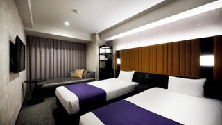 スタンダード ツインルーム ソファベッド付 禁煙/ホテルから金閣寺・嵐山など京都の観光スポットへシャトルバス毎日運行中！（事前予約制）