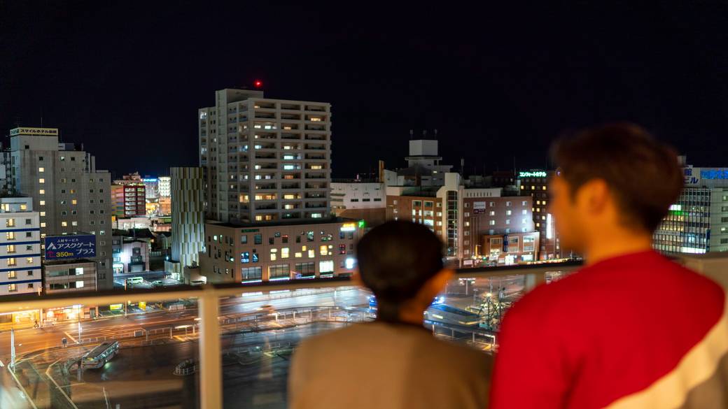 最上階客室から見える景色の一例 / 1