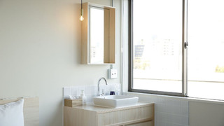 Bunk with River View and Shared Bathroom