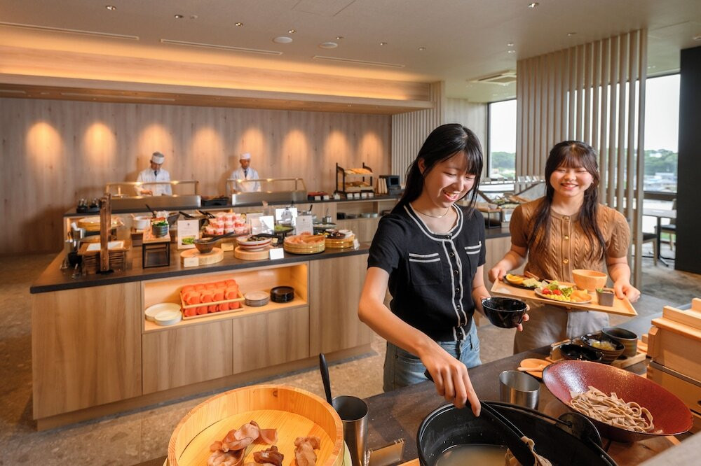 朝食ビュッフェ