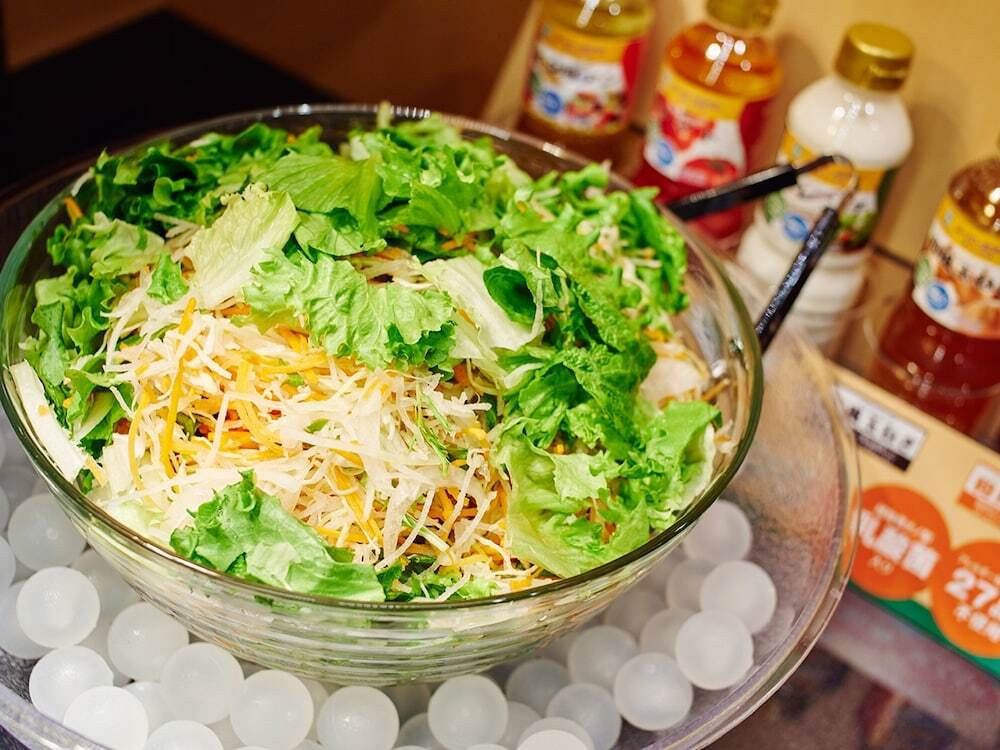 朝食ビュッフェ