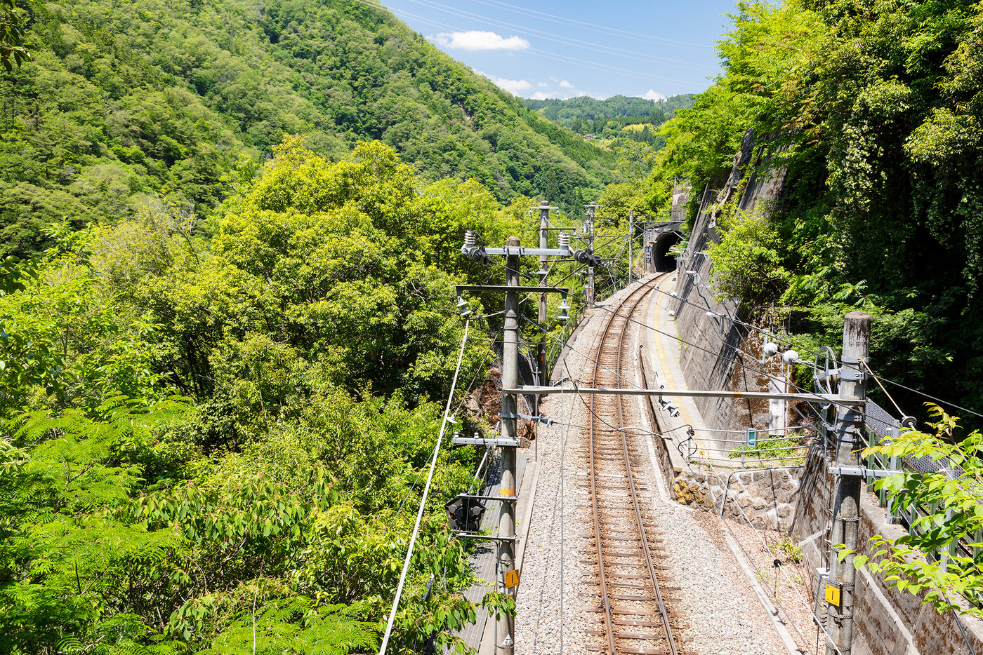 これが駅とは思えない。周りを自然に囲まれた、JR飯田線の秘境駅「田本駅」1835169