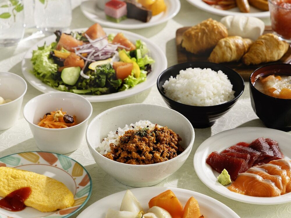 朝食ビュッフェ