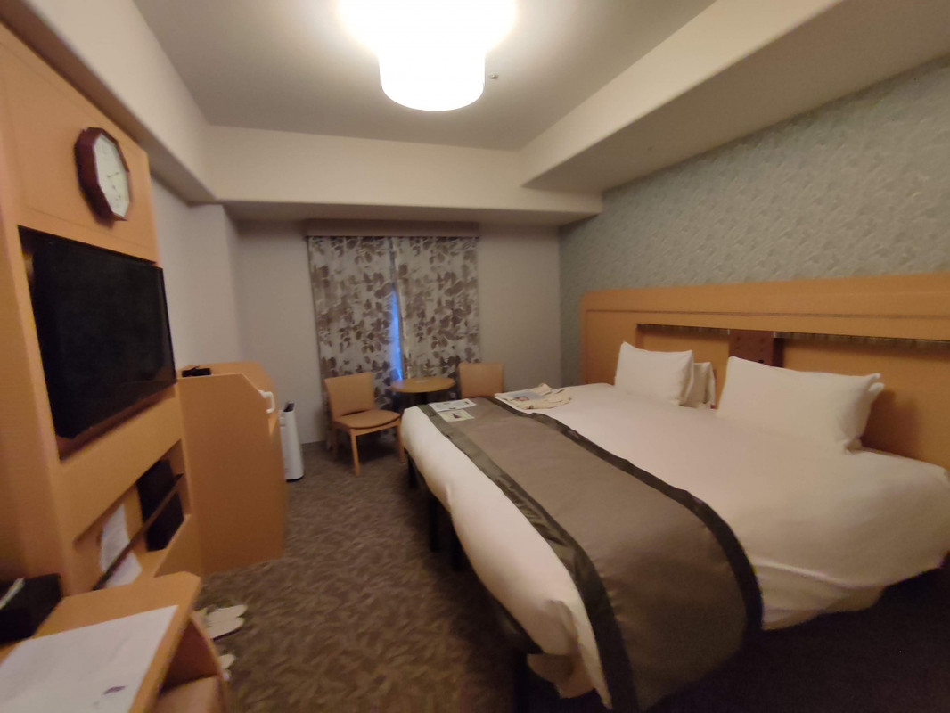 部屋は清潔で機能的。文句ありません。