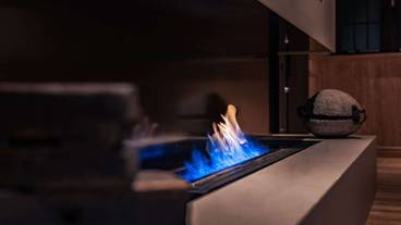 キャンバスラウンジの暖炉 / 12