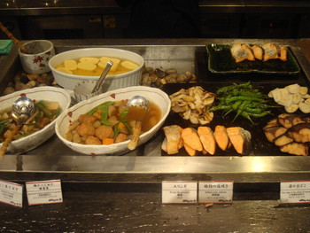 「ドーミーインプレミアム 京都駅前」 料理 38876540 おばんざいコーナー