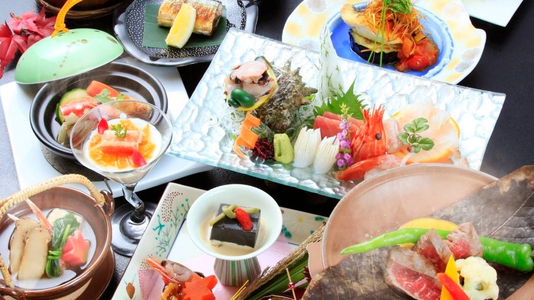 海鮮尽くしの
豪華な夕食 / 1