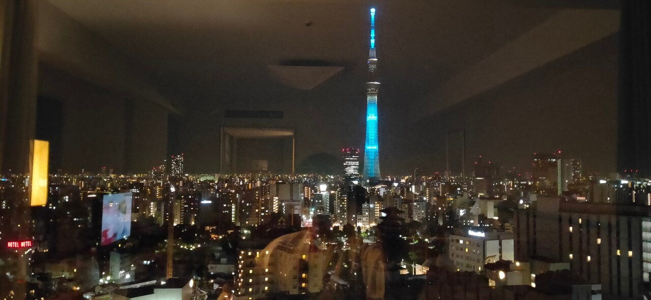 夜の東京スカイツリー