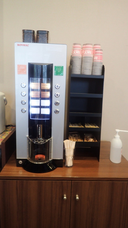 チェックインから26時までのコーヒーサービス