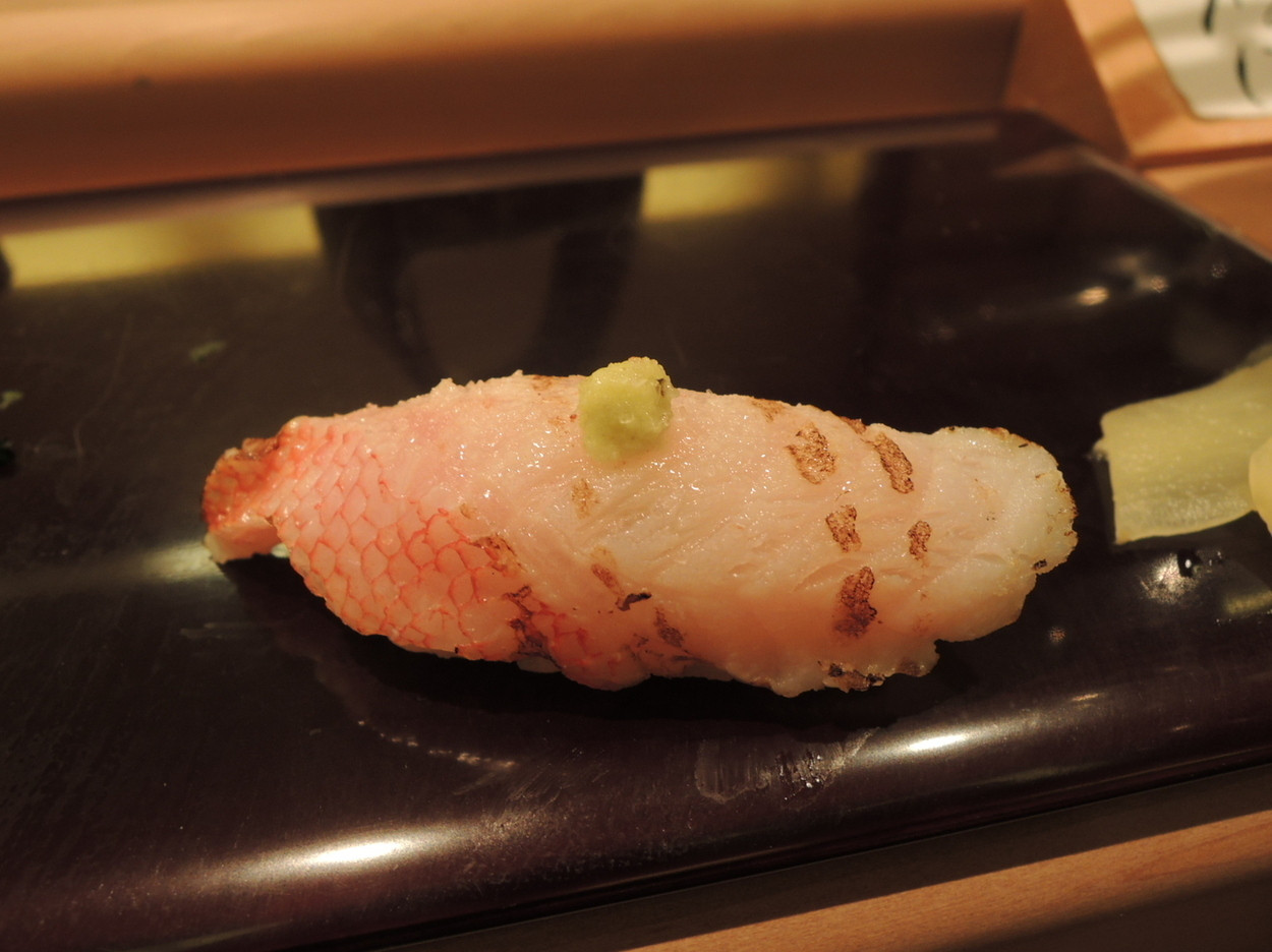 「鮨みなと」料理 580313 北海道のキンキ2016.1
