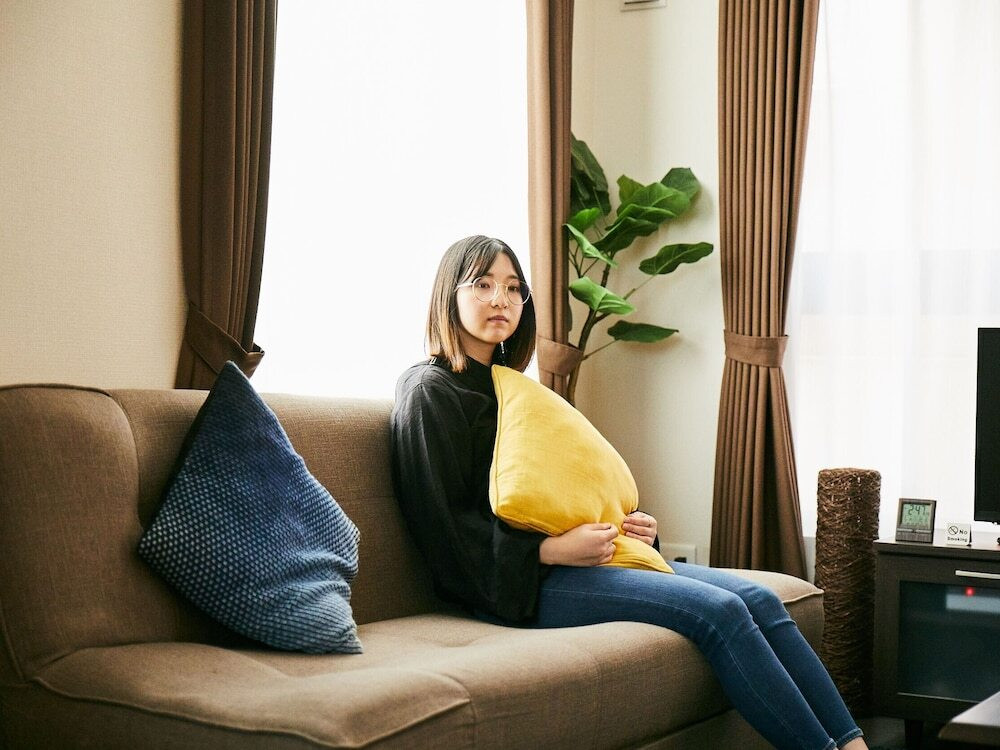 客室内のダイニングエリア