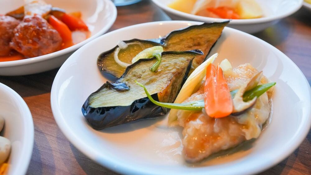 朝食ビュッフェ