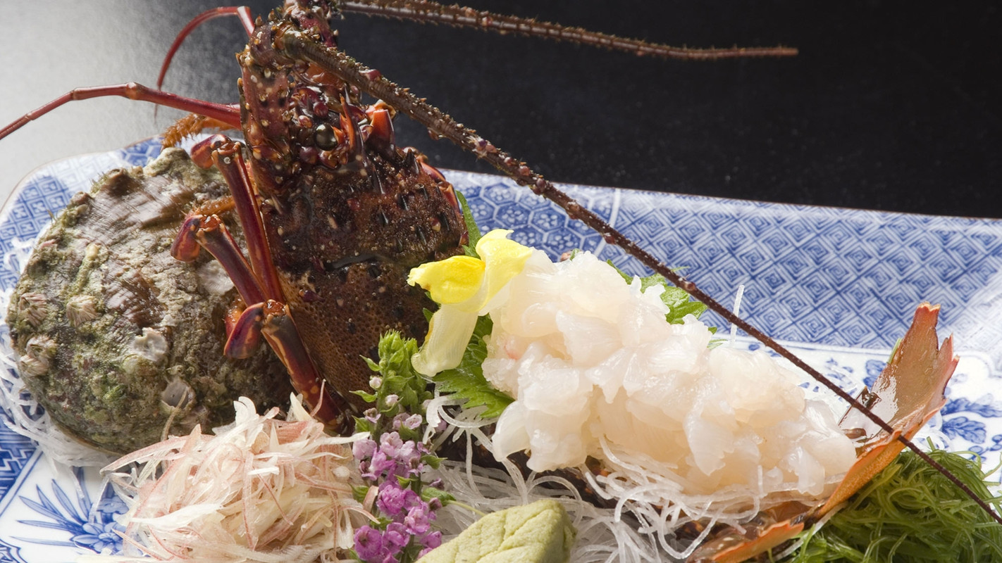 伊勢海老のお刺身