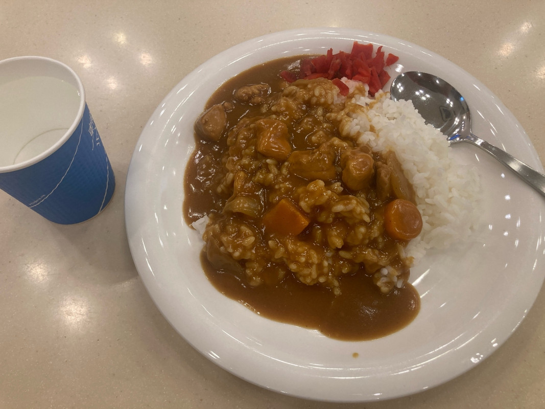 早い時間にチェックインしたらカレーが食べれる、結構旨いです