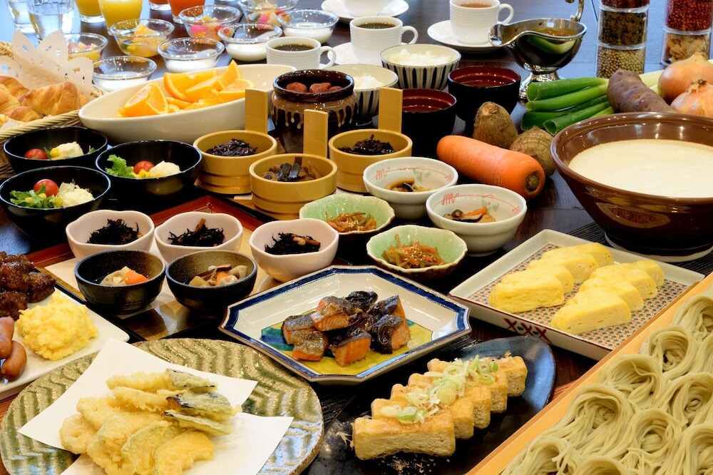 朝食ビュッフェ