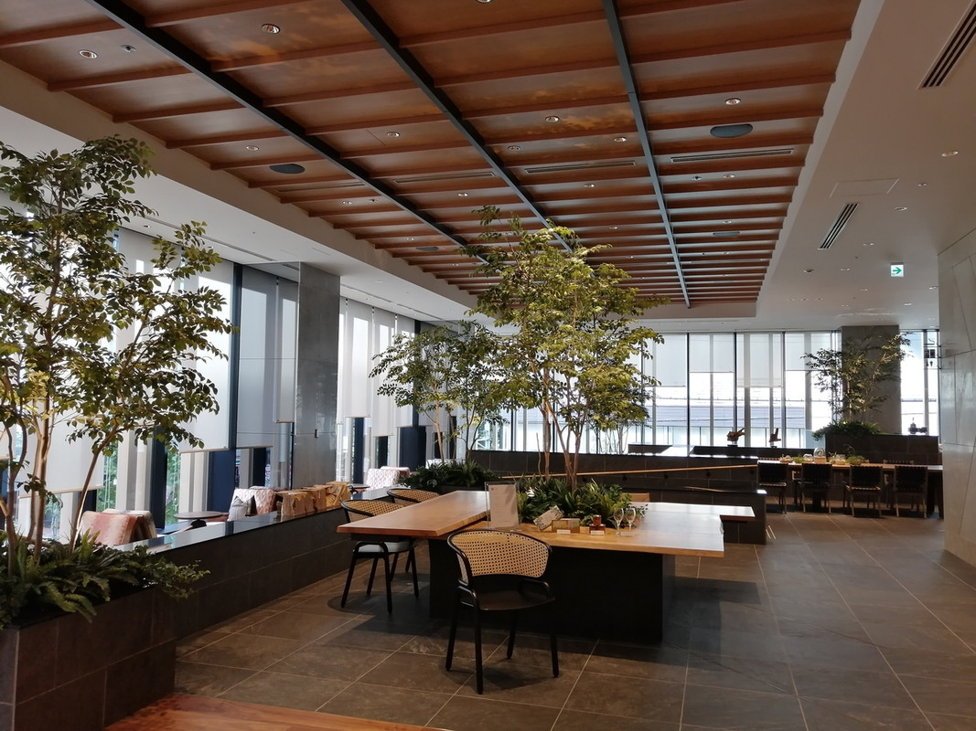 宿泊者専用ラウンジ