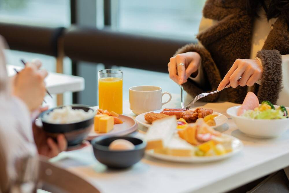朝食ビュッフェ