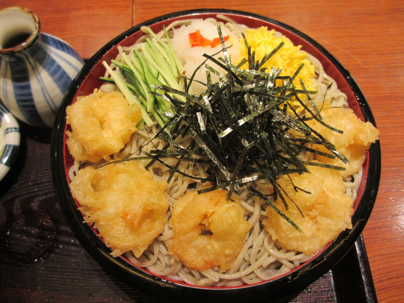 「そば 八雲 新千歳空港店」料理 8027 蝦おろしそば