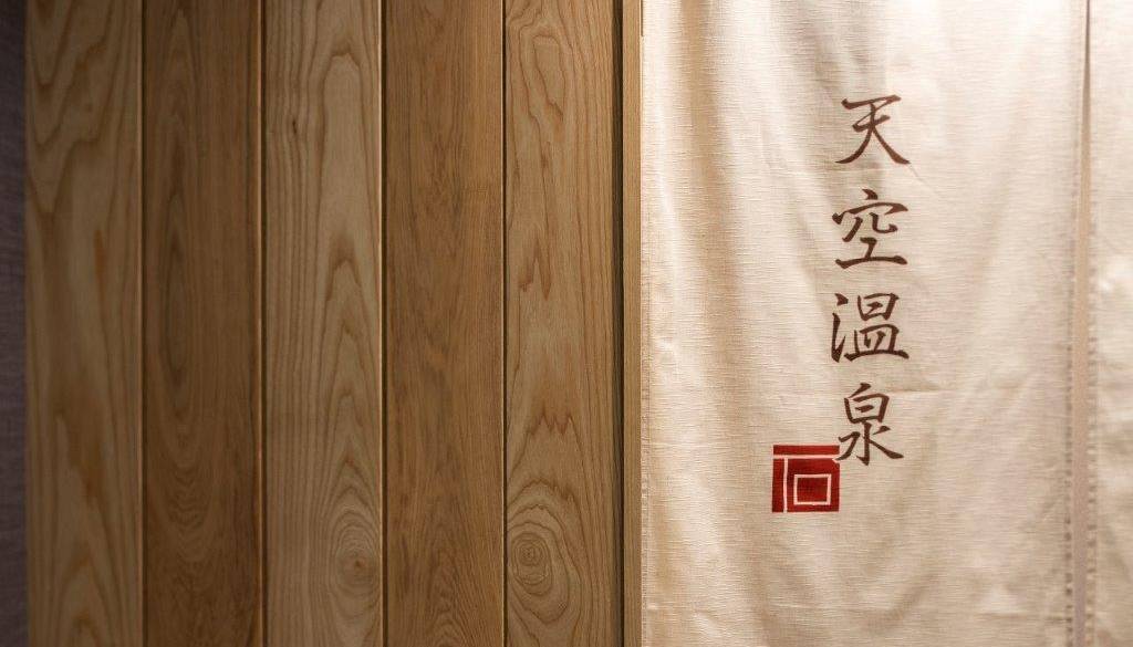 朝風呂は
半露天浴場「天空」で / 5