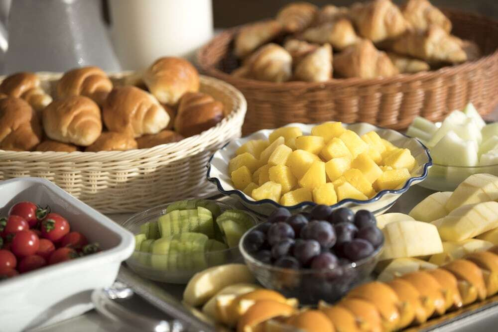 朝食ビュッフェ