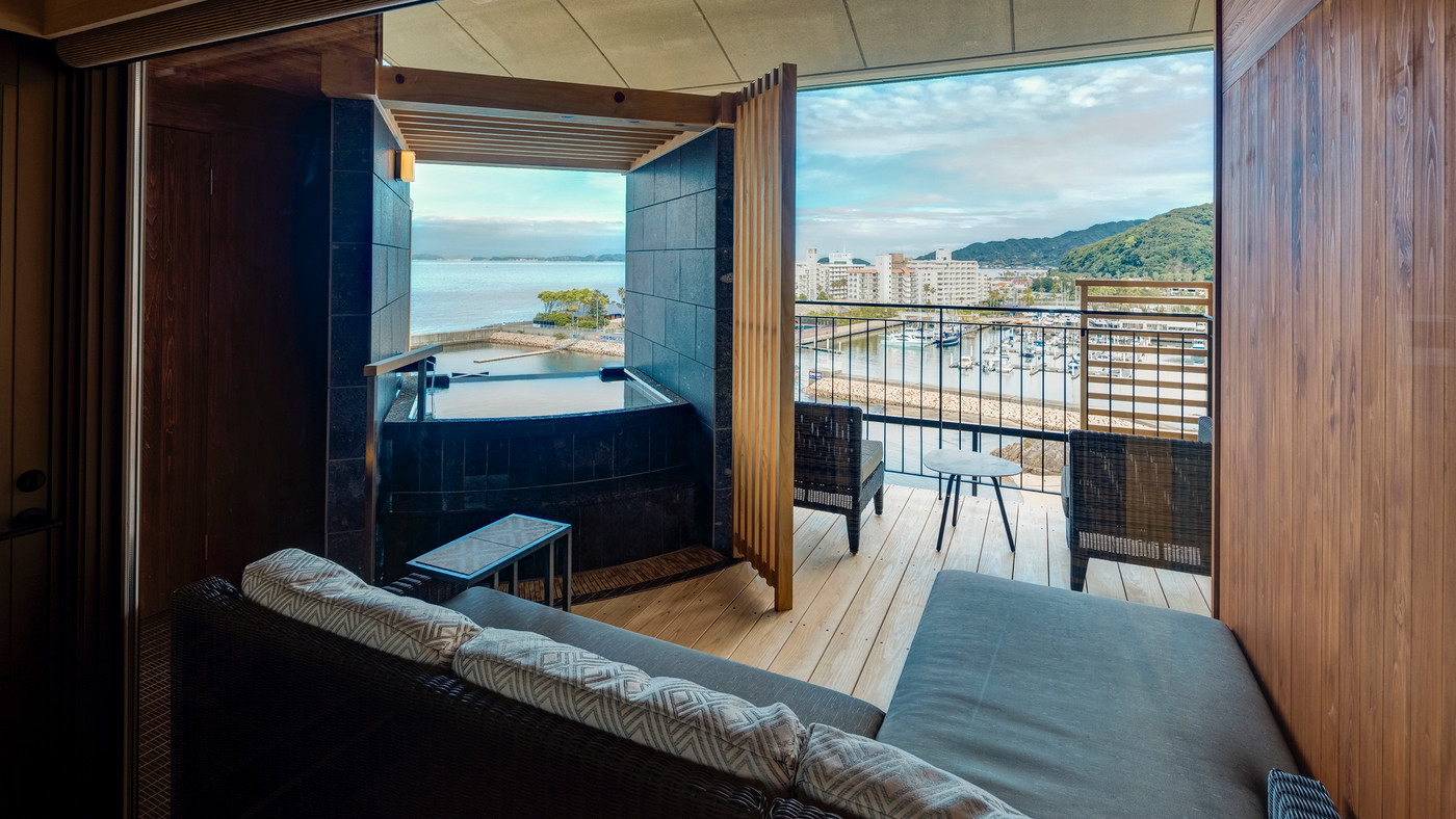 露天風呂　温泉