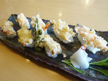 「ゆう天」料理 82210 少ないように見えますが意外とお腹いっぱいになります