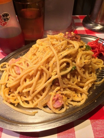 「スパゲッティーのパンチョ 新橋店」料理 1047367 白ナポ（大）750円