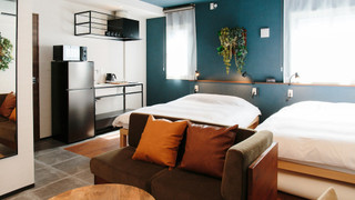 デラックス ツインルーム 簡易キッチン