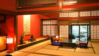 源泉かけ流し温泉付【離れ／延命閣】登録文化財客室 禁煙