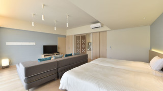 ガーデンテラス バリアフリールーム(大人3名以上はスタッキングベッド,5名からソファベッド)