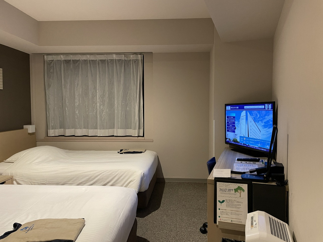 アップグレードされてツインに
