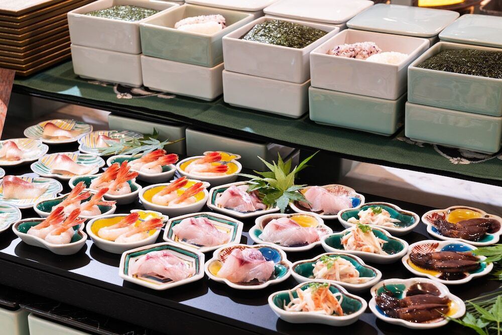 手巻き寿司ブッフェで、朝から海鮮三昧♪4042882