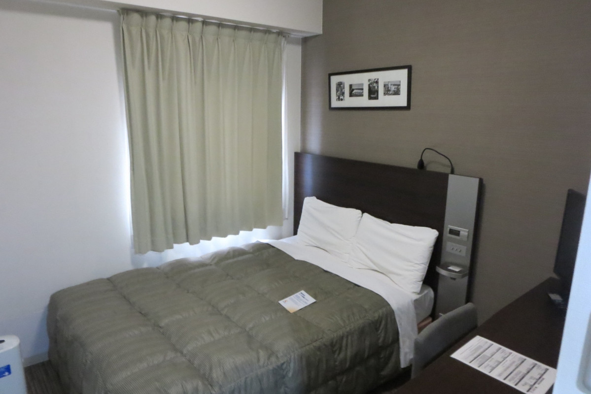 二人でダブルルームを利用しました。