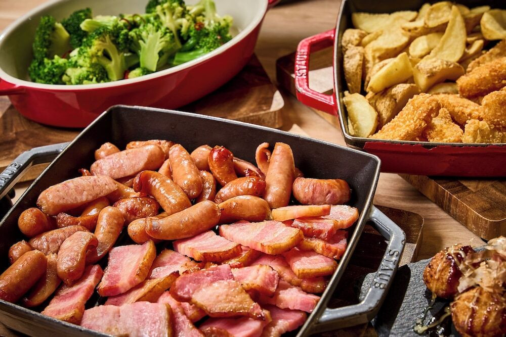 朝食ビュッフェ