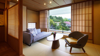 ひのき風呂付和モダンベッドルーム (禁煙)