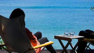 オーシャンヴィラ アウトドアバス付