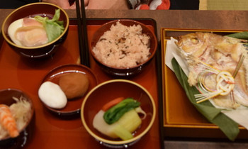 「銀座 古郁」料理 810621 お食い初め膳