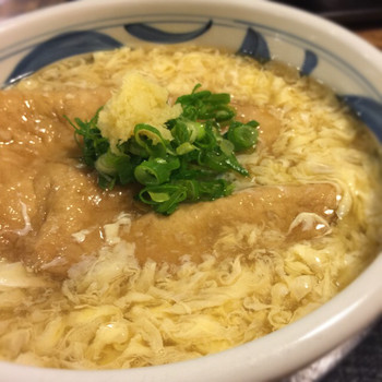 「饂飩工房 うばら」料理 1201319 けいらんきつねうどん  830円