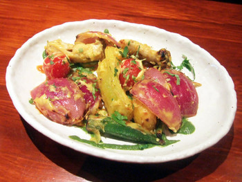 「タンドールバル カマルプール」料理 47748 タンドーリベジ(630円)