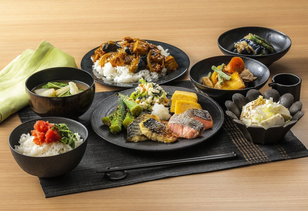 朝食ビュッフェ