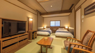 (離れ)天然温泉風呂付ツイン(滞在時間15時~11時/夕食17:30or20:00) 禁煙