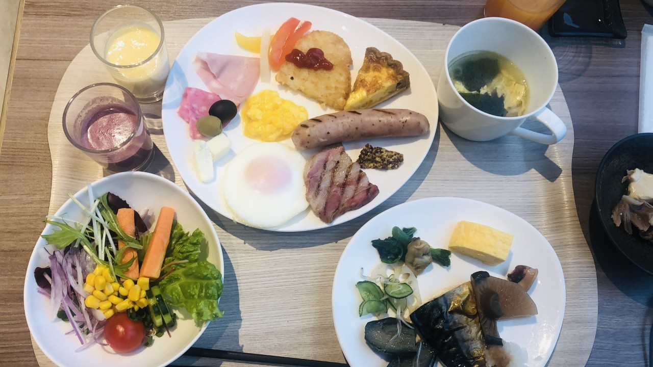 洋食も和食も種類豊富で食べきれないほどでした！