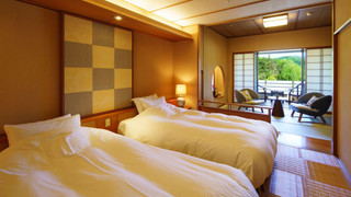 露天風呂付客室 和室+ベッドルーム+テラス (禁煙)