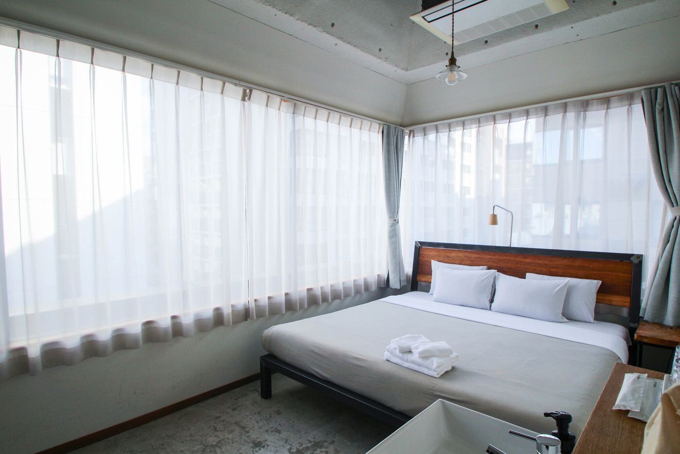 ツインやダブルルームなら、プライベートもしっかり確保3481610