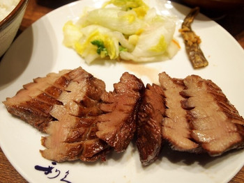 「利久 エキマルシェ大阪店」料理 899504 牛たん 「極」定食