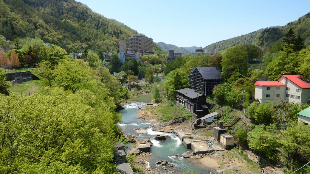 夏の定山渓温泉 / 1