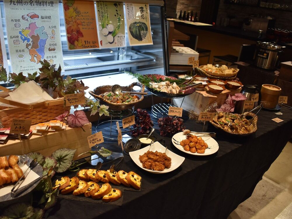 朝食ビュッフェ