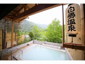 白骨温泉を見下ろしながら入る温泉は、別格の気持ちよさ！3707962