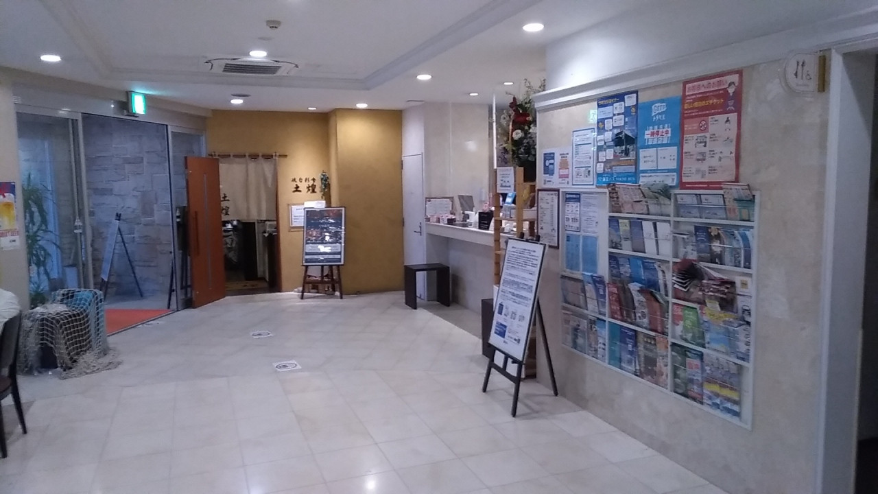 ホテルグランビュー沖縄のロビー